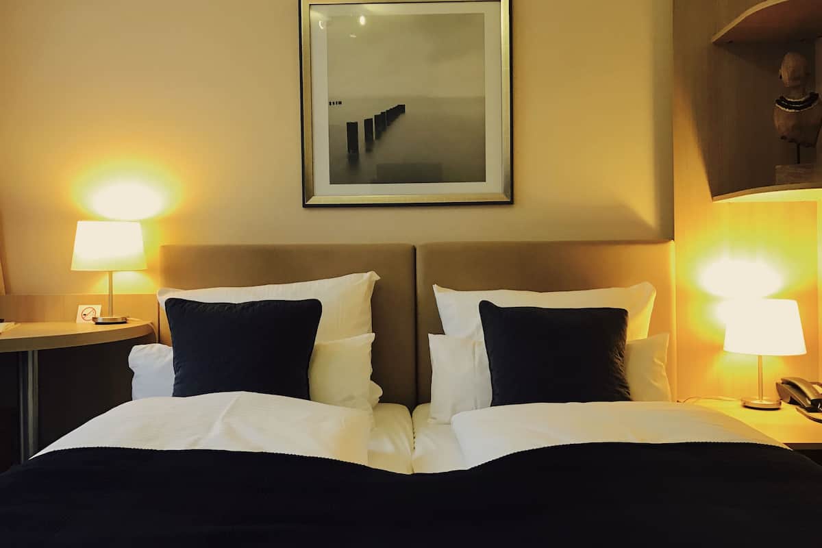 double or twin room | 1 bedroom, premium bedding, desk, laptop workspace