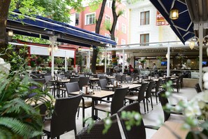 Blick von der Unterkunft