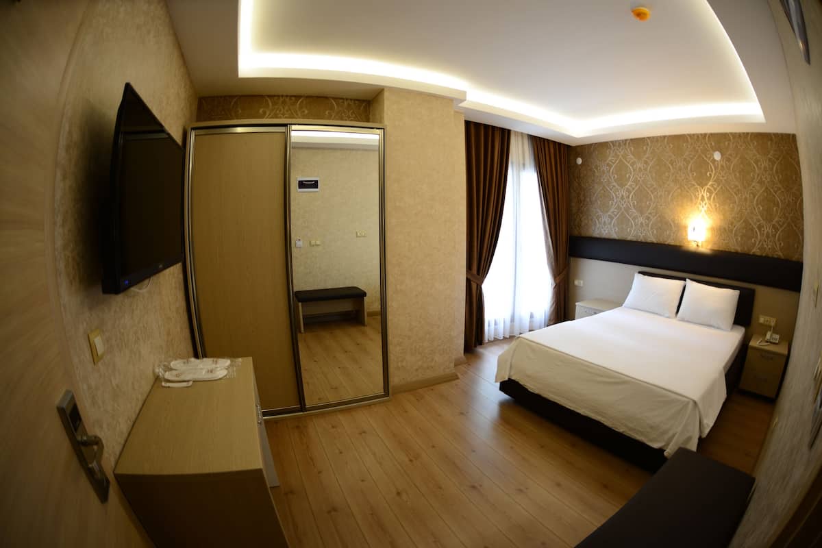 Minibar, in-room safe, desk, laptop workspace