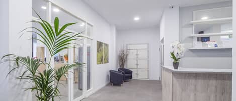 Sala de estar en el lobby