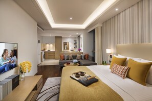 Executive Studio | Down comforters, in-room safe, desk, laptop workspace - Somerset Software Park Xiamen (Xiamen)