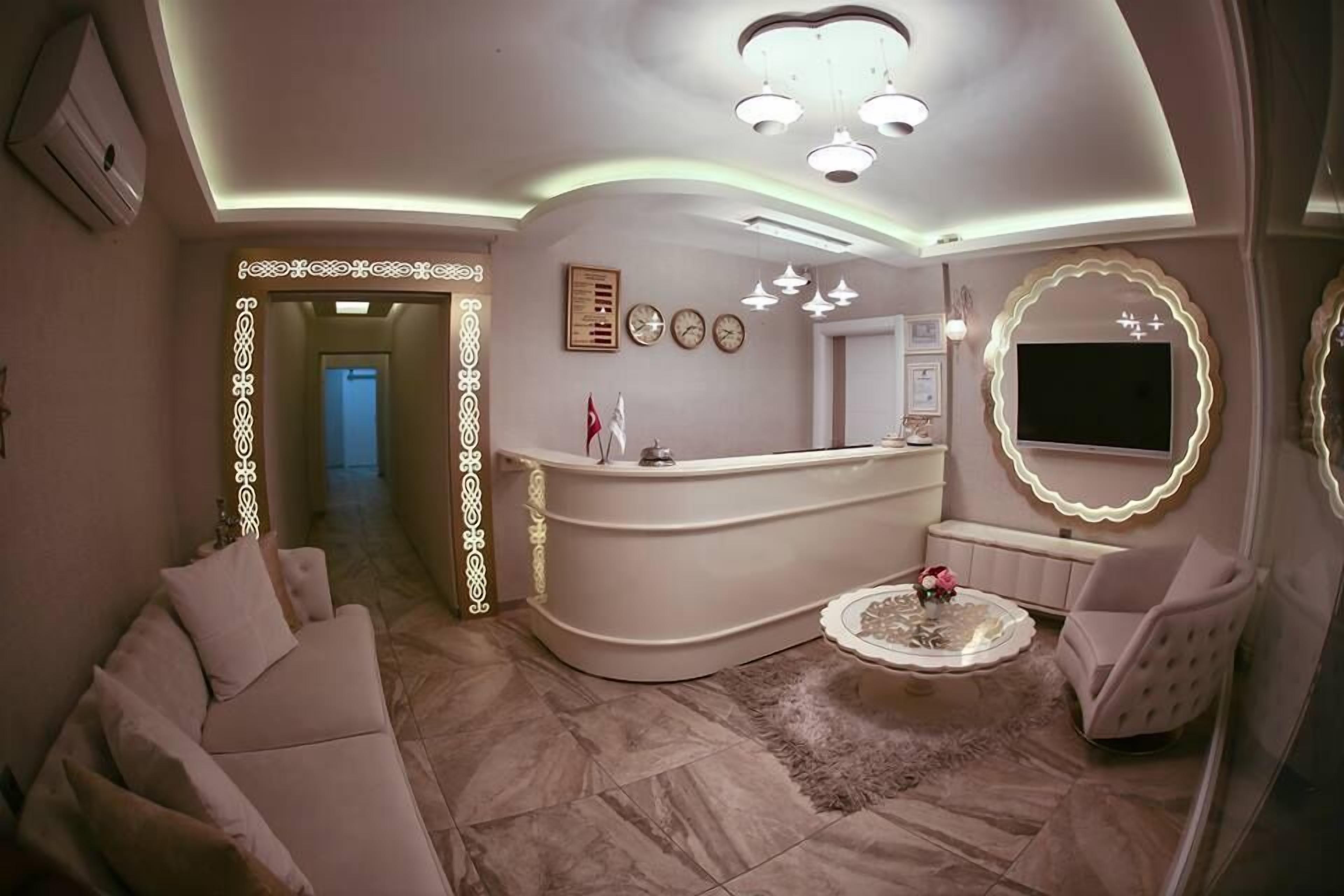 Lobby sitting area
