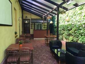 Terrace/patio - Penzión AQUA (Trencianske Teplice)
