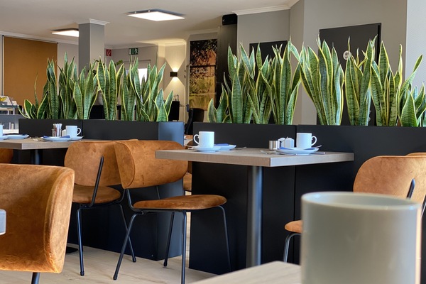 Petit déjeuner buffet (14 EUR par personne)