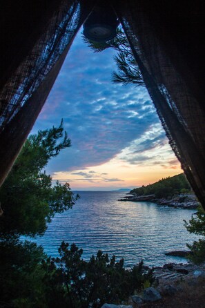 Tent | View from room - Cast Away - Eco Village (Jelsa)