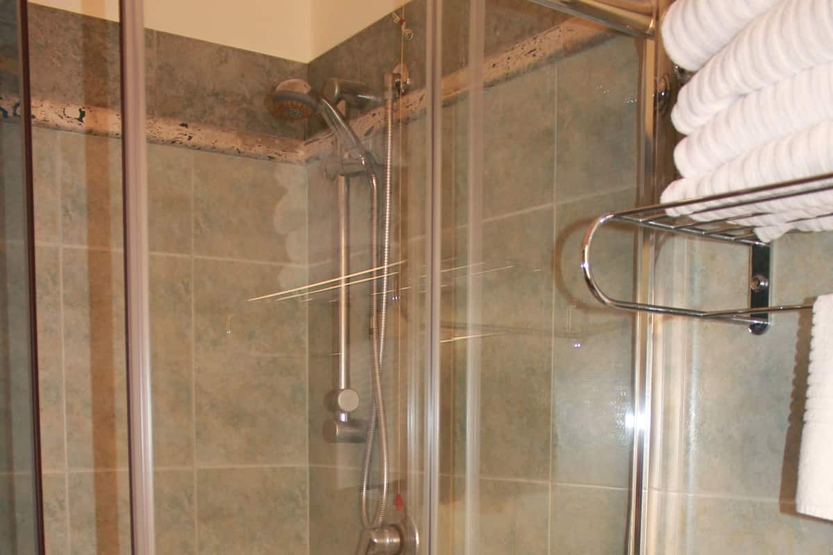 Ducha, artículos de tocador gratuitos, secador de pelo, bidet