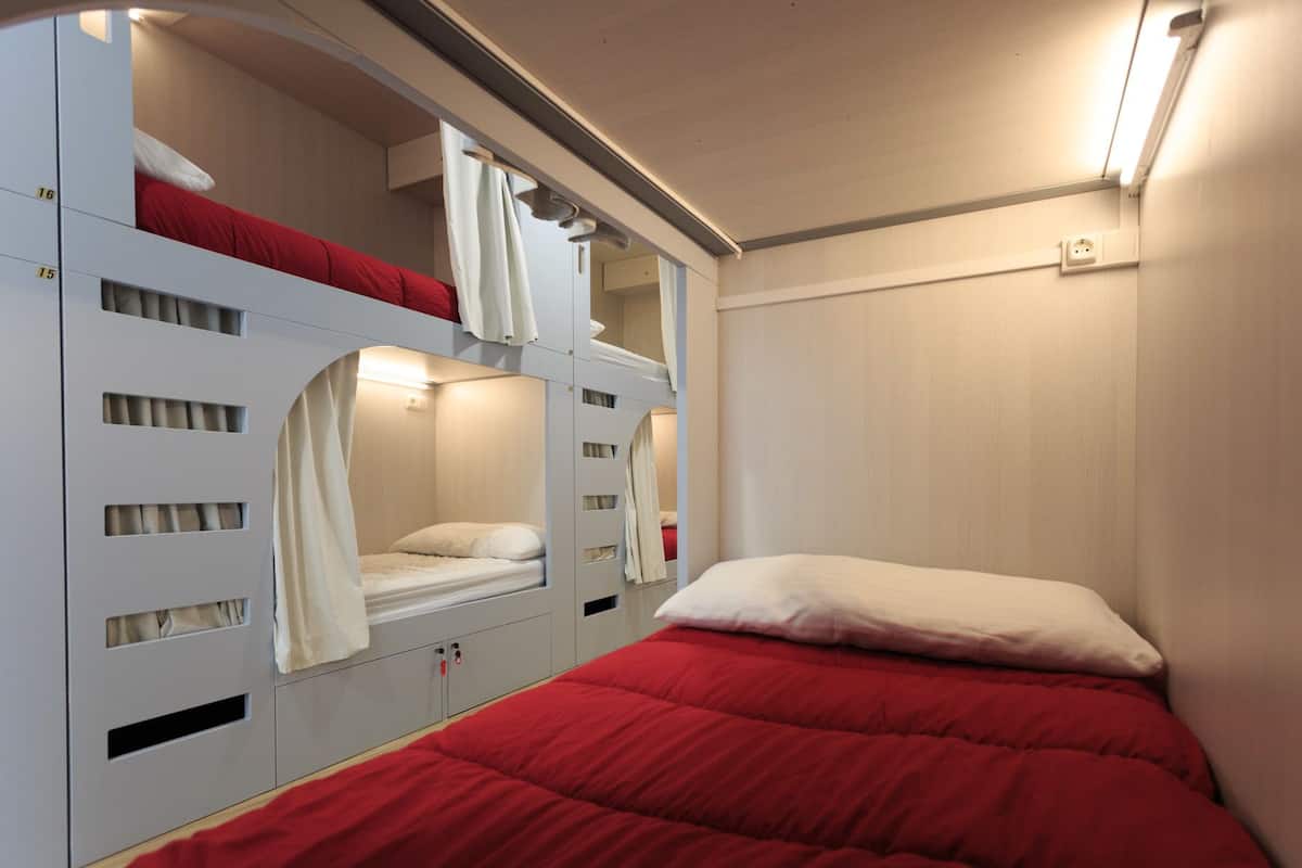 1 bed in shared dormitory for 22 people | Desk, blackout drapes, free WiFi