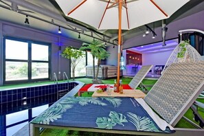 Zimmer, 2 Schlafzimmer (60 PY, Starium) | Eigener Pool