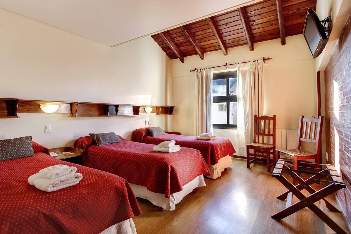 Wifi gratis y ropa de cama
