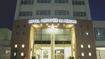 Front of property – evening/night