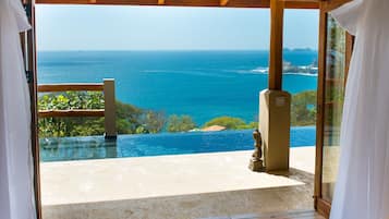 Romantic Villa, 1 Bedroom, Private Pool, Ocean View | View from room