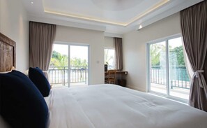 Ropa de cama de alta calidad, colchones con pillow-top y minibar 
