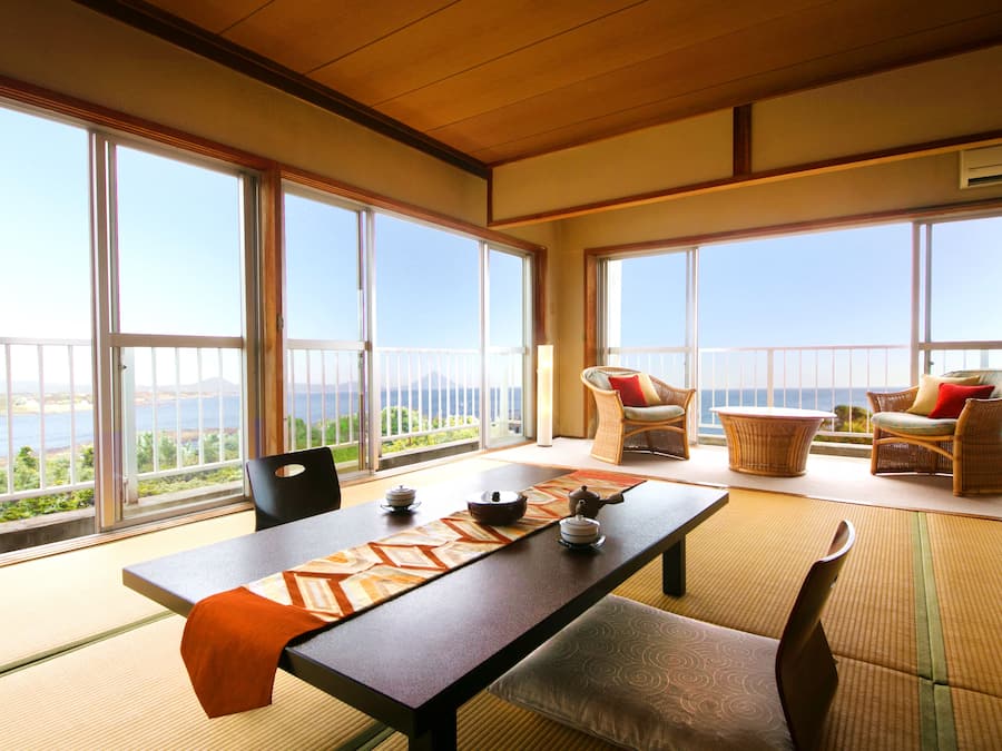 Familienzimmer, Nichtraucher, Meerblick (Japanese, 16 tatami mat) | Zimmersafe, kostenloses WLAN