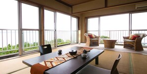 Ocean View Japanese Room 16 Tamami mat, Non Smoking | In-room safe, free WiFi - Iseebisou (Minamikyushu)