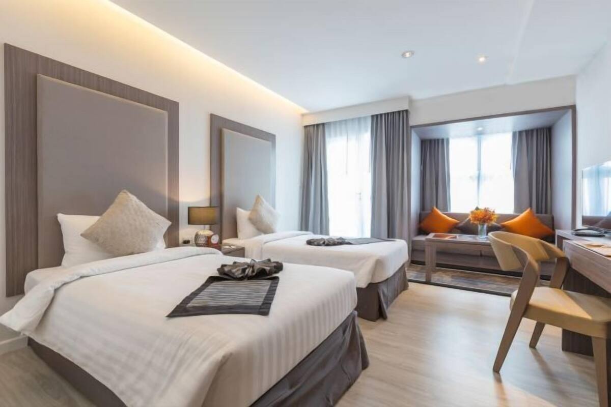 In-room safe, desk, blackout curtains, free WiFi