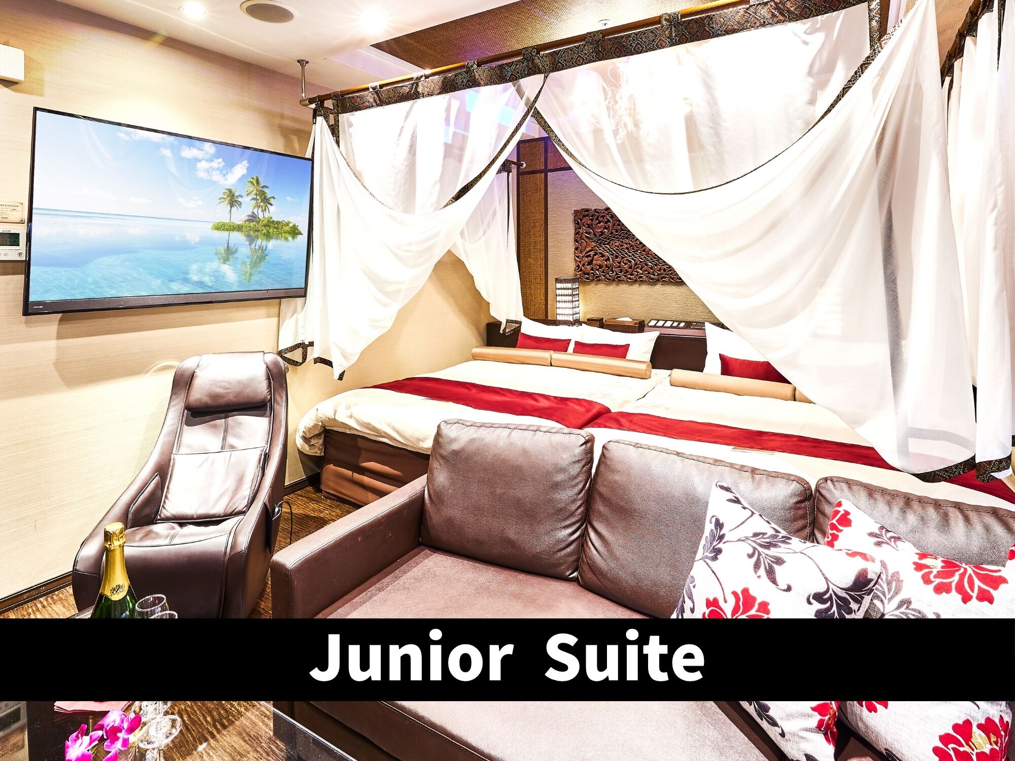 Premium bedding, soundproofing, free WiFi, bed sheets