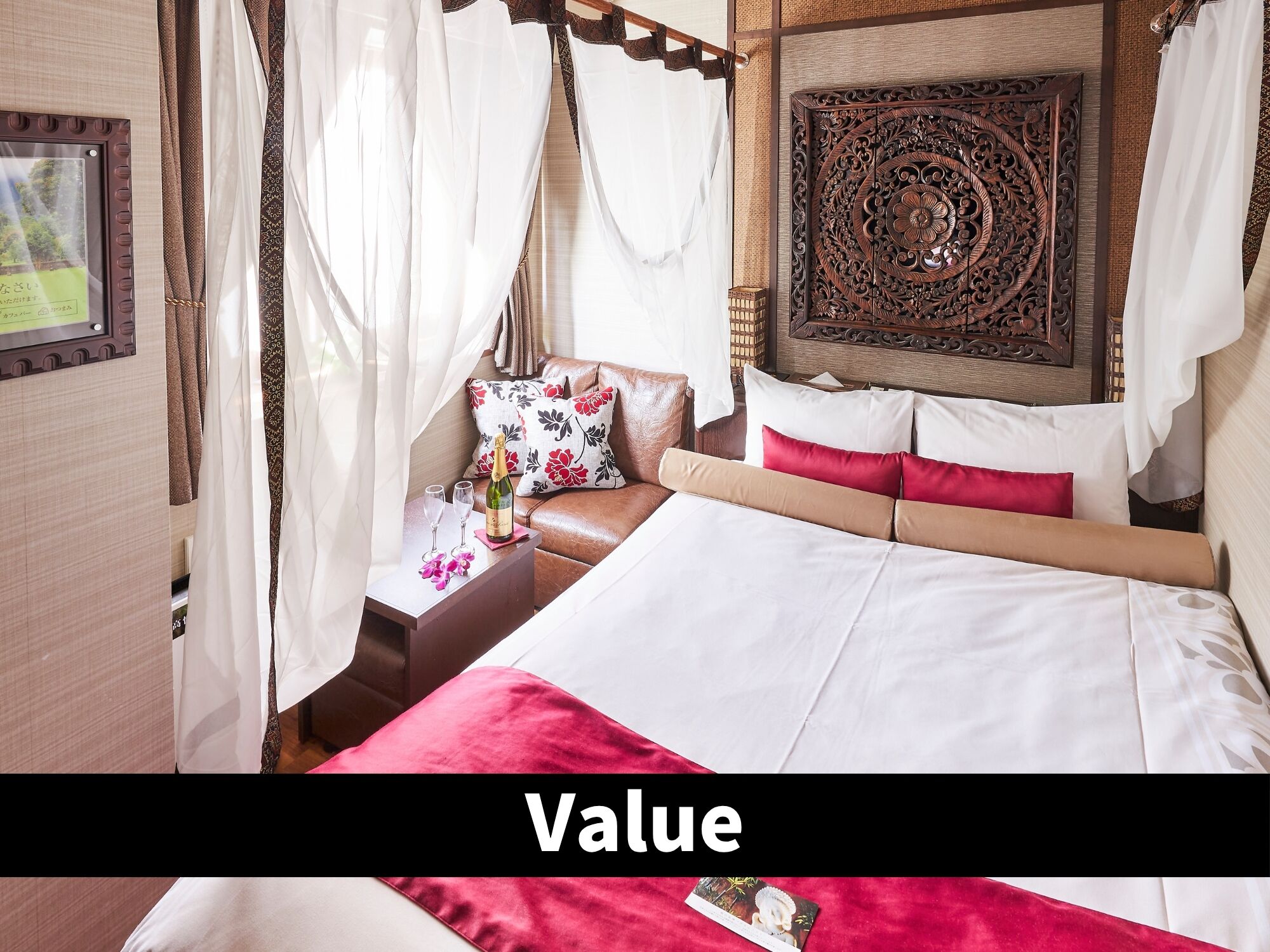 Premium bedding, soundproofing, free WiFi, bed sheets