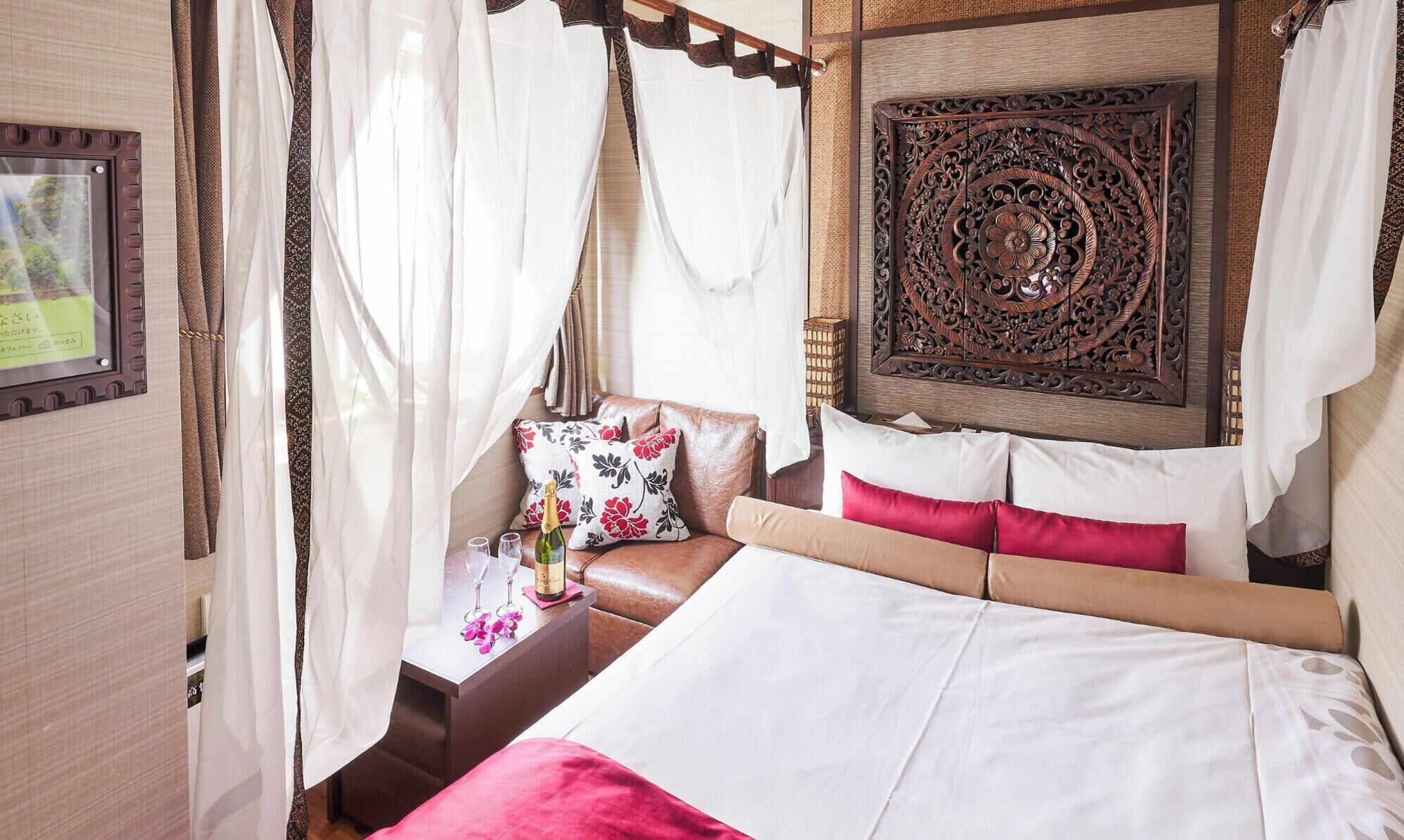 Premium bedding, soundproofing, free WiFi, bed sheets