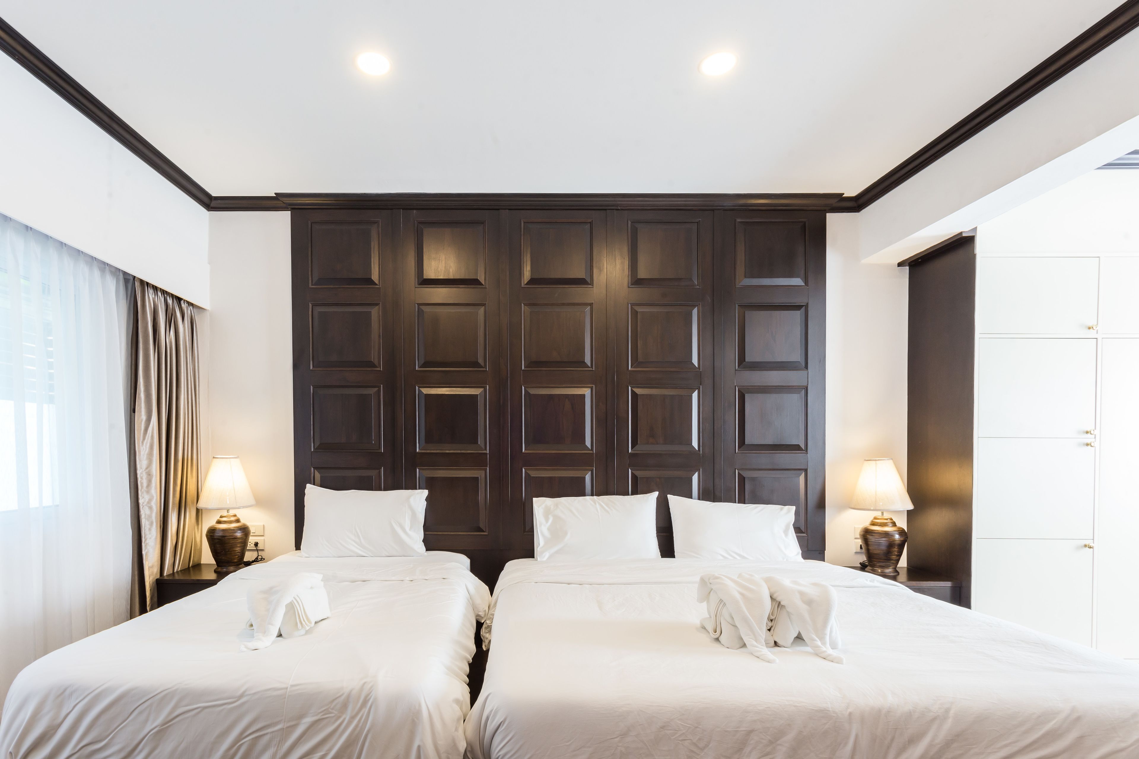 family room | free minibar items, in-room safe, desk, blackout curtains