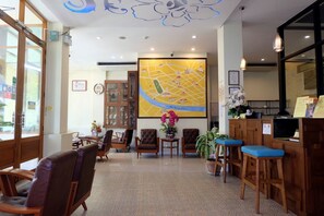 Sala de estar en el lobby