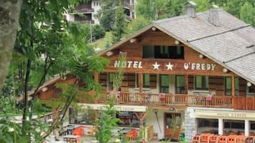 Façade de l’hébergement