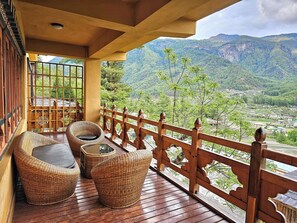 Vista a la montaña