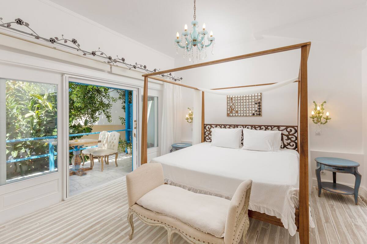 Luxury Room (Portakal) | Italienske Frette-laken og sengetøy av topp kvalitet