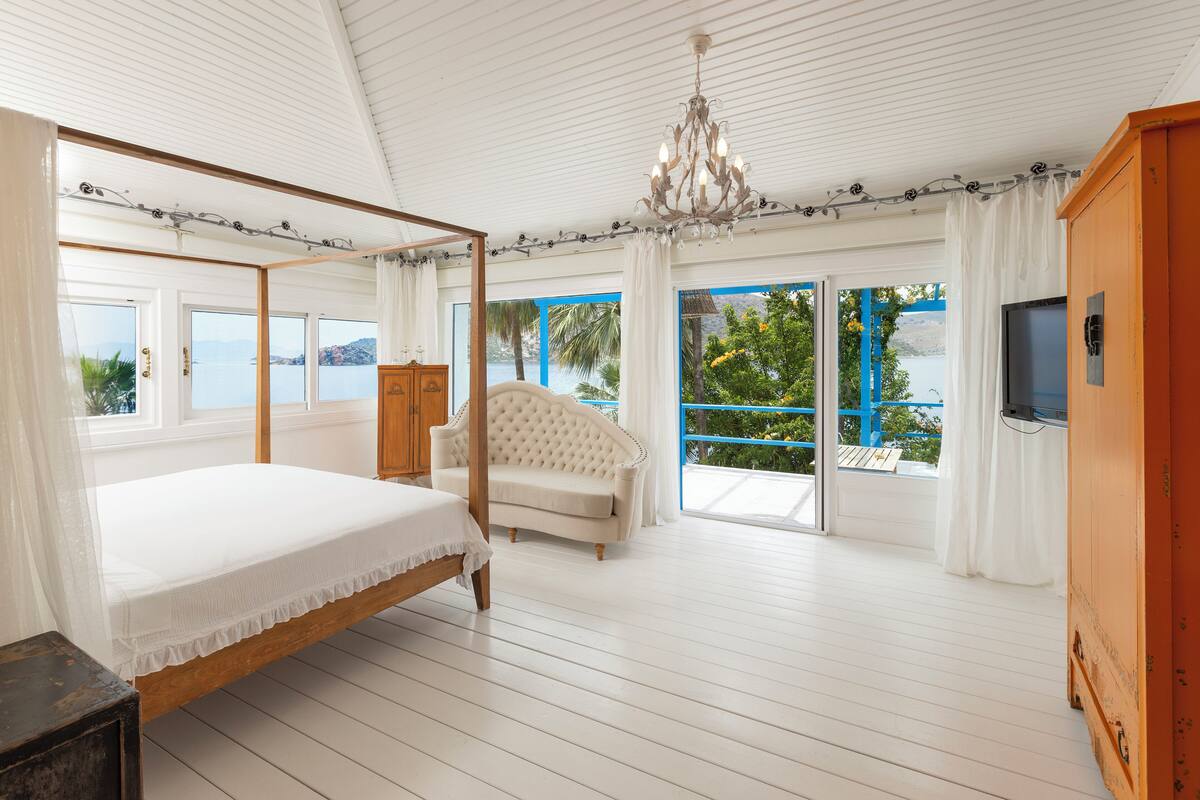 Luxury Suite (Gül) | Italienske Frette-laken og sengetøy av topp kvalitet