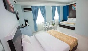 VIP Family Room | Desk, free WiFi - Skyview Hotel (Chukai)