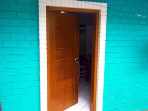 Entrada al alojamiento