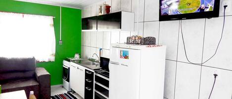 Standard-Apartment, 1 Schlafzimmer | Eigene Küche | Kühlschrank, Mikrowelle, Kochgeschirr/Geschirr/Besteck