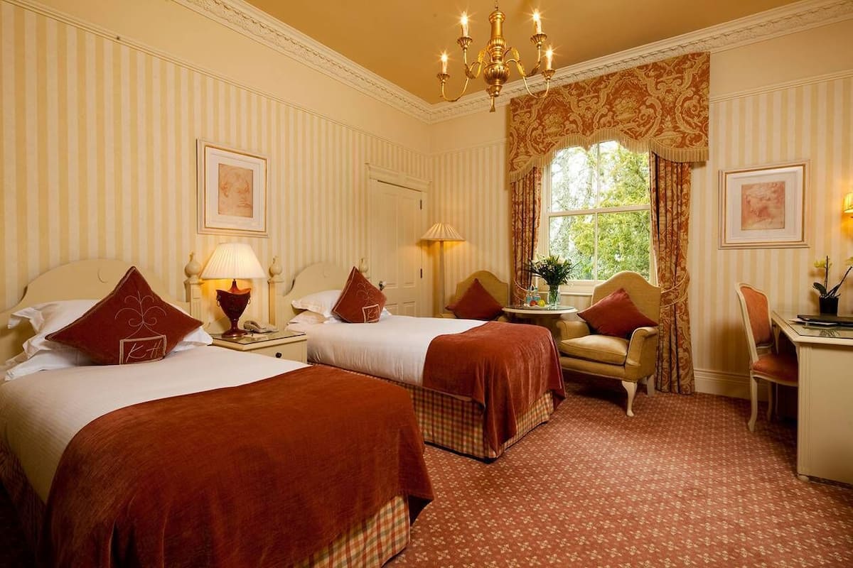 Garden Twin Room | In-room safe, desk, iron/ironing board, free cribs/infant beds