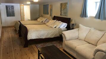 Suite, 2 Queen Beds, Ensuite (Gatineau) | Individually decorated, individually furnished, desk, laptop workspace