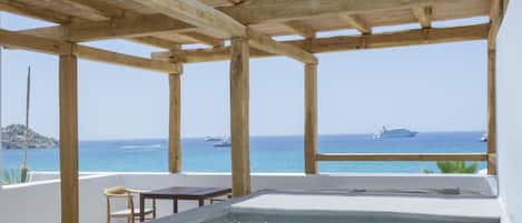 Exclusieve kamer | Terras