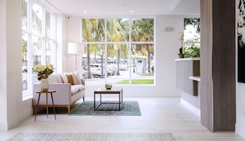 Hotel entrance and lobby at Casa Boutique Hotel