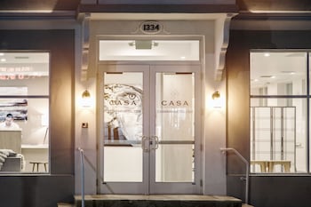 Hotel exterior and entrance at Casa Boutique Hotel