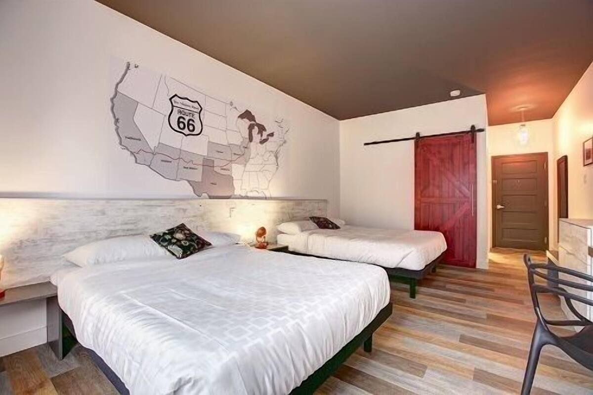 Superior-Zimmer, 2 Queen-Betten (La Texas) | 1 Schlafzimmer, hochwertige Bettwaren, Verdunkelungsvorhänge