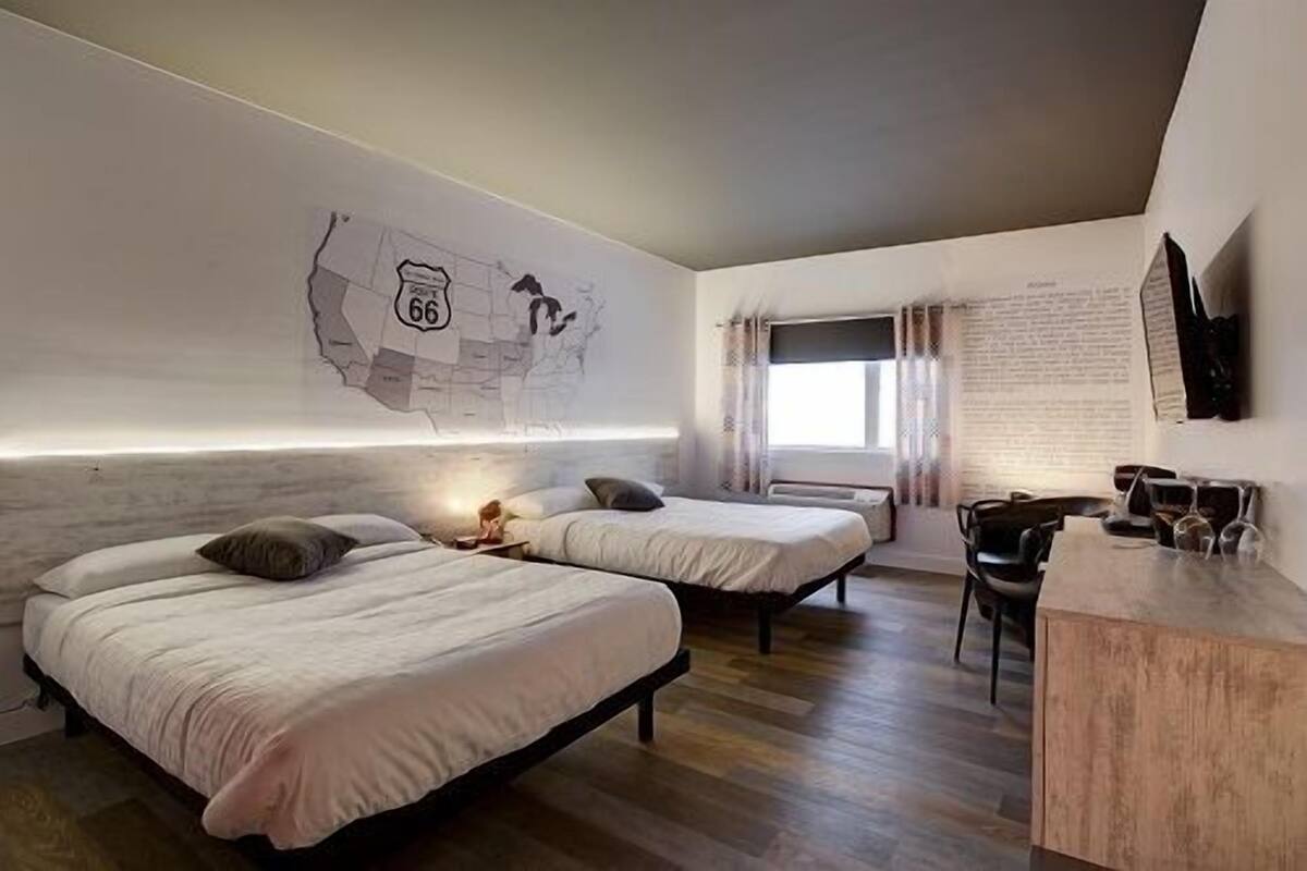 Superior-Zimmer, 2 Queen-Betten (La Arizona) | 1 Schlafzimmer, hochwertige Bettwaren, Verdunkelungsvorhänge