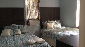 1 bedroom, blackout curtains, soundproofing, iron/ironing board