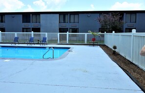 Seasonal outdoor pool