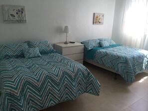 Apartment, 2 Bedrooms, Balcony, Beachfront | Iron/ironing board, rollaway beds