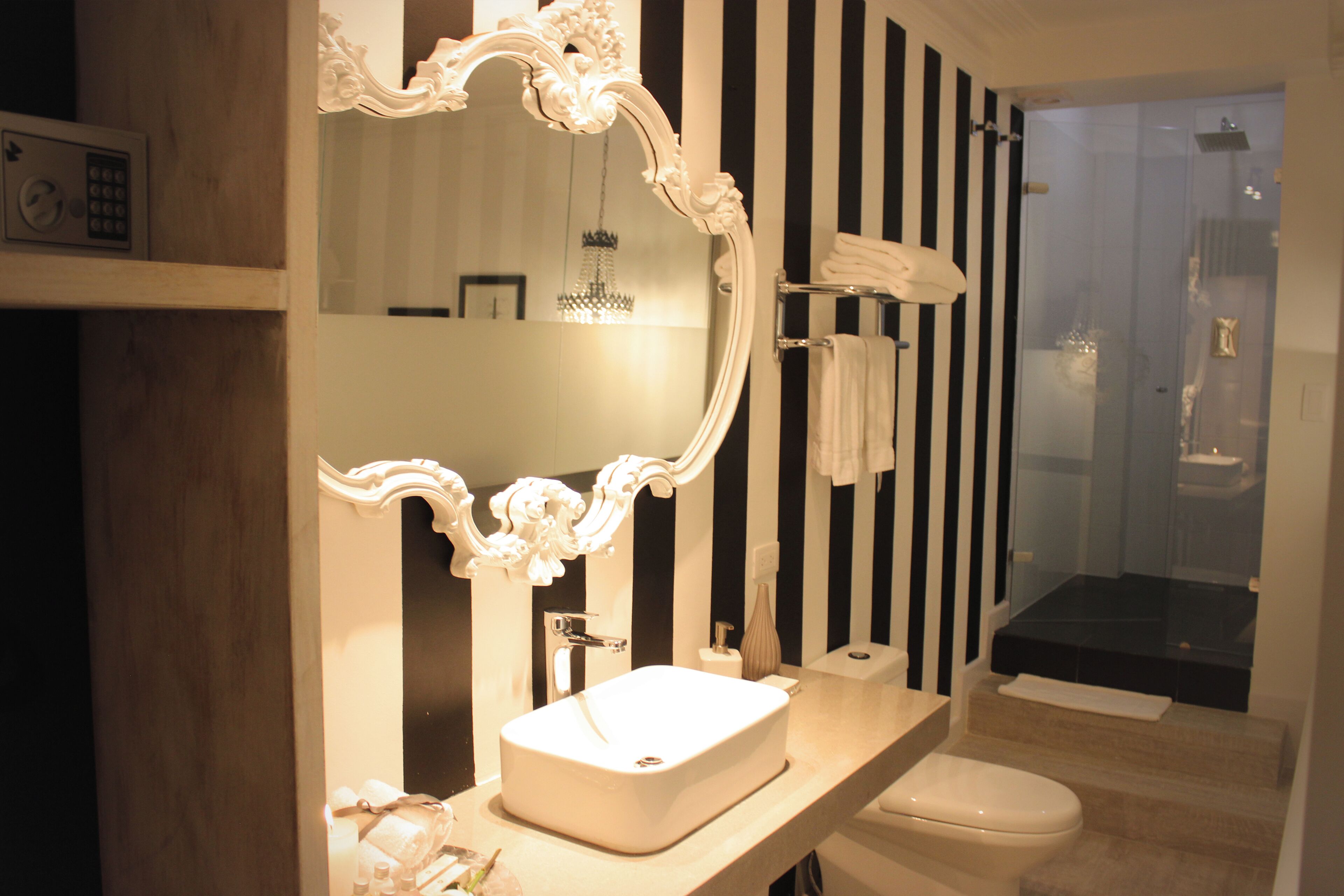 superior double room, 1 queen bed | bathroom | shower, rainfall showerhead, free toiletries, hair dryer