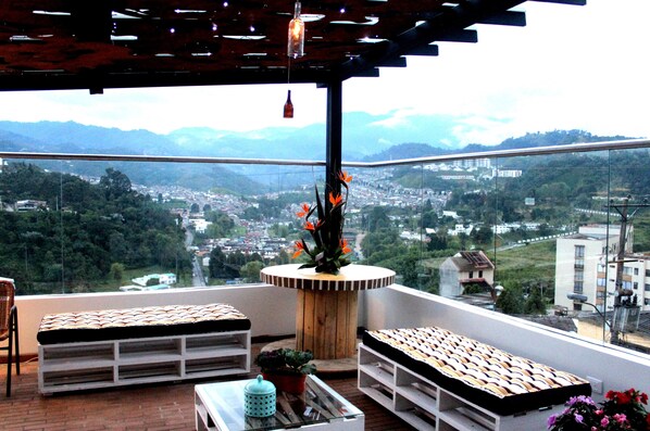 Vista desde la propiedad