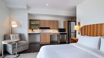 1 dormitorio, ropa de cama de alta calidad, caja fuerte y escritorio