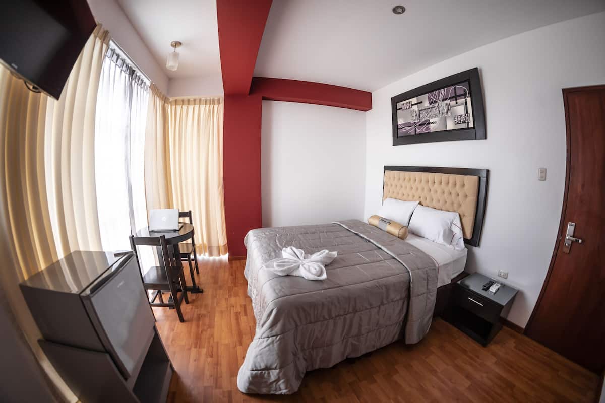 Executive Single Room, City View | Premium bedding, desk, blackout drapes, soundproofing