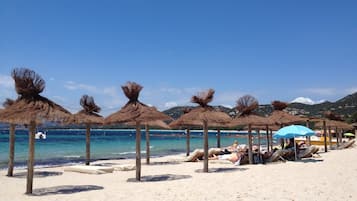 Accommodatie ligt op het strand