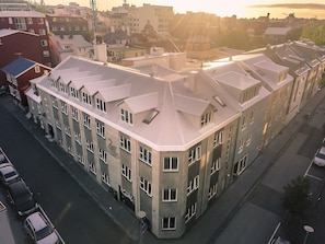 Fassade der Unterkunft