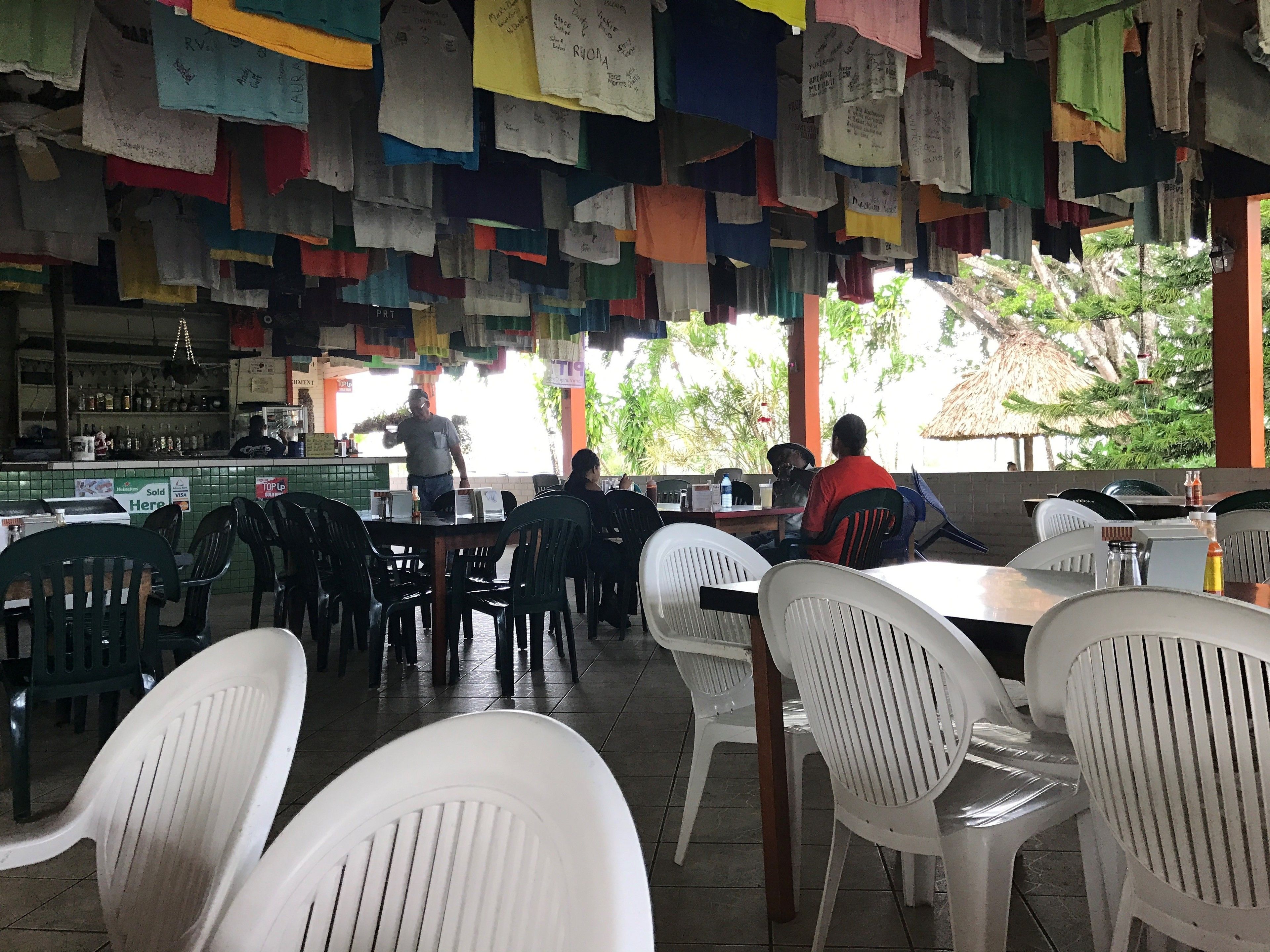 breakfast, lunch, dinner served; international cuisine