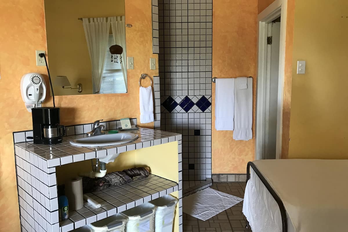 deluxe bungalow | bathroom sink