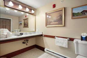 Room, Private Bathroom (Room 4) | Bathroom | Shower, hair dryer, towels - Trainmasters Inn (Palmer)